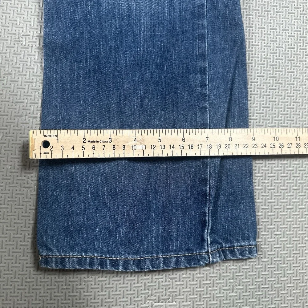 Levis 527 Jeans Mens 32x30 Blue Medium Wash Slim Bootcut Denim Rodeo Cowboy